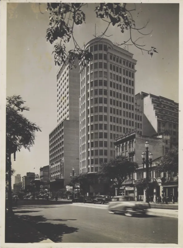 Avenida Ipiranga nos anos 1950